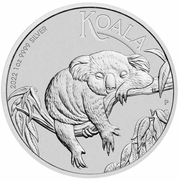 Australien Koala 1 Oz Silber 2022*
