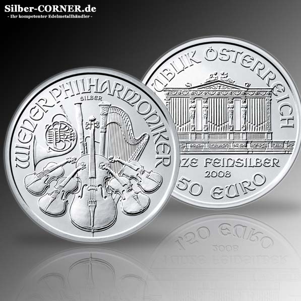 Wiener Philharmoniker 1 Oz Silbermünze diverse Jahrgänge