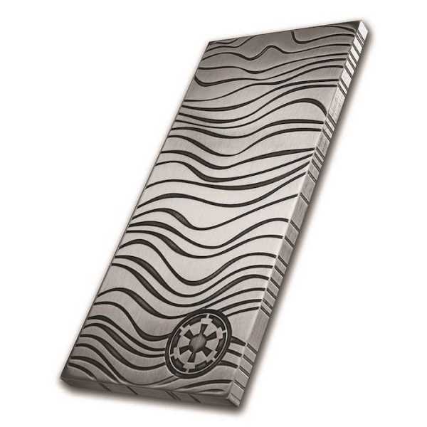 Star Wars Mandalorian Beskar Bar 10 Unzen Silber 2021