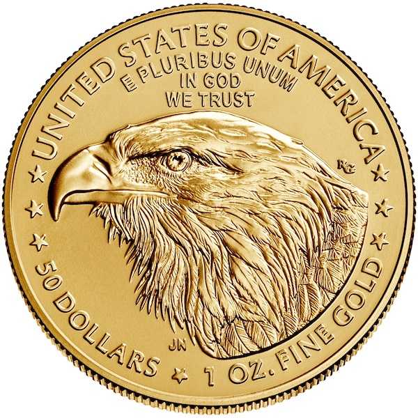 American Eagle 1 Oz Gold Typ 2 verschiedene