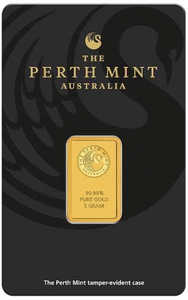 Perth Mint 5 Gramm Goldbarren