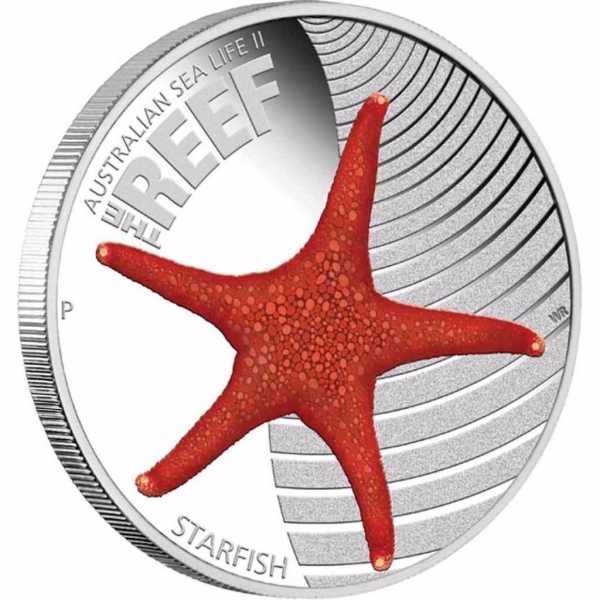 Starfish 1/2 Unze Silber The Reef Serie 2011